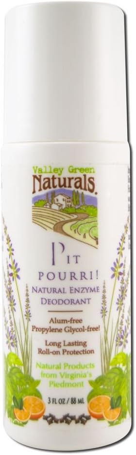 Valley Green Naturals Pit Pourri Enzyme Deodorant, 3 Ounce