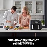 Ninja Foodi Dual Zone Digital Air Fryer 7.6L 2 Drawers 6-in-1 AF300UK view 10