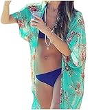 Womens Chiffon Swimwear Cover-ups Bikini Swim Beach Wear Cover Up by Chalier