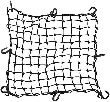 Shinobu Riders for Touring/Motorcycling With 8 hocks Cargo Net SR-072 (2L size 11x11 grid)