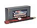 7.4V 4000mAh 2S Cell 65C-130C Shorty HardCase LiPo Battery Pack w/ 4mm Bullet/Banana & Deans Ultra Connector w/ WARRANTY - Giant Power, Dinogy, Extreme Power, RTF