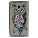 Note Edge Case,Galaxy Note Edge Case,[Wallet Case],XYX [Kickstand] Fashion [Weave Owl] Premium PU Leather Wallet Case with Stand Flip Cover for Samsung Galaxy Note Edge N9150