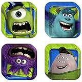 Monsters University Dessert Plates - 24 Pieces