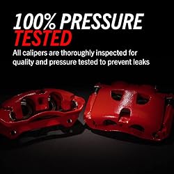 Power Stop Rear S4726 Pair of High-Temp Red Powder