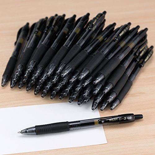 PILOT G2 Premium Refillable & Retractable Rolling Ball Gel Pens, Fine