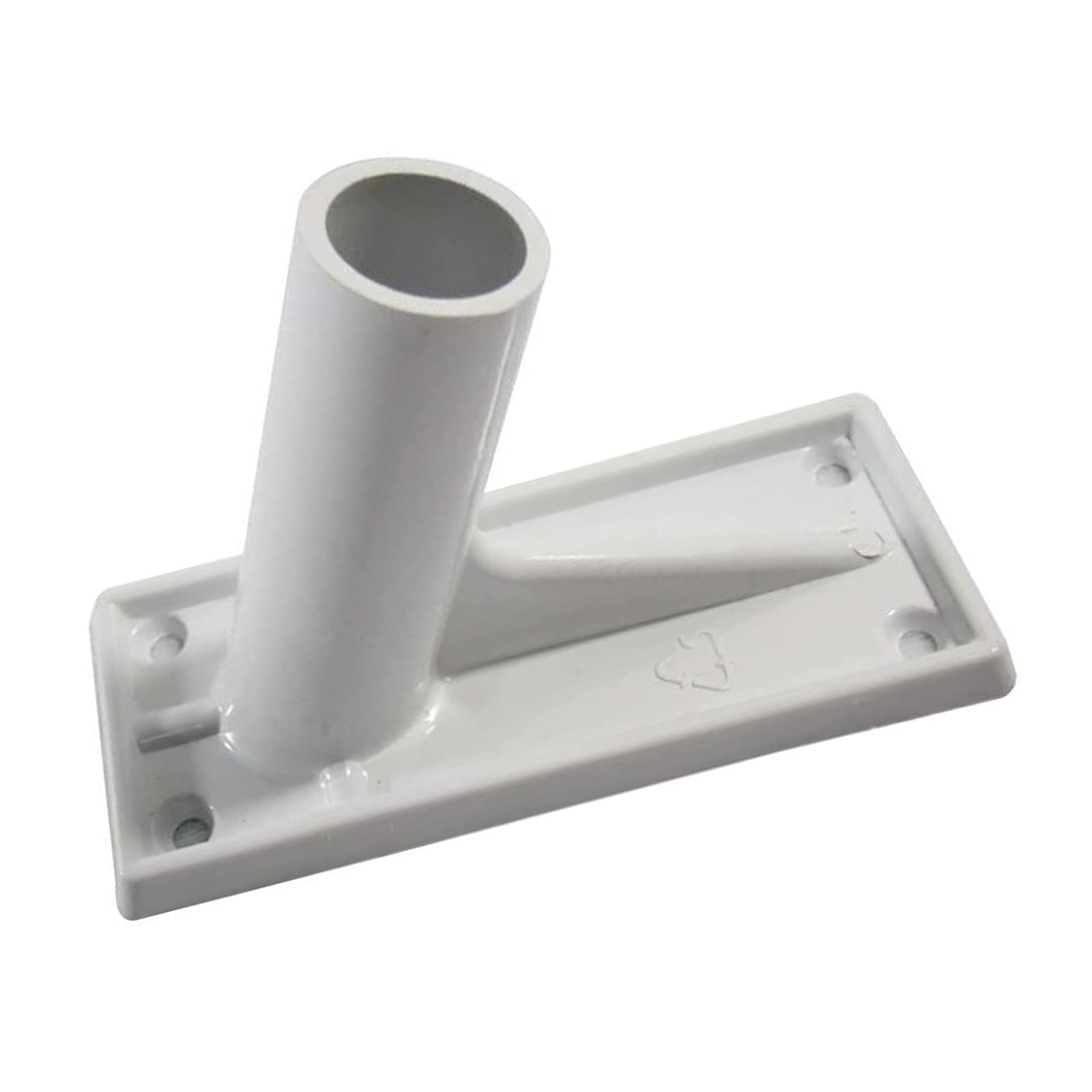 Flag Pole Holder Punch Free Flag Pole Holder Heavy Duty plastic Bracket Mount for House, Garden, Outdoor, Patio