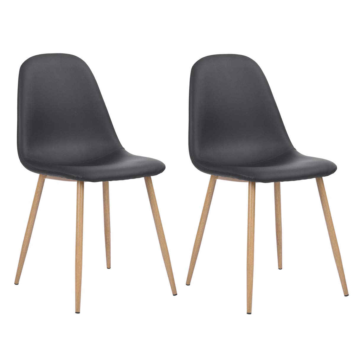 Homy Lin Set de 2 Sillas de Silla de Comedor con Diseño Moderno Pierna
