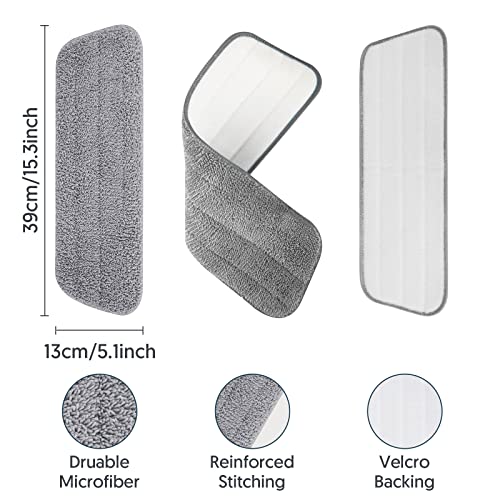 Washable Mop Pads for Swiffer PowerMop: Microfiber Wet Mops Refills 7 Pack photo 11