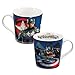 Vandor 26066 Marvel Captain America Winter Soldier 12 oz Ceramic Mug, Red, White, and Blue