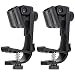 Blueseason Adjustable Drum Microphone Clips Rim Snare Mount Clamp Holder Gear Studio 2Pcs primary