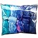 SPINNING FIBER Super soft BFL Wool Top Roving drafted for hand spinning with drop spindle or wheel, felting, blending and weaving. Variegated hand dyed mini skeins. 5 Ounce DISCOUNT PACK, Blues
