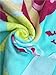 Athaelay Girls' Bath Towel, Toddler Hooded Poncho, Baby Girl's Swimwear Cover-Ups, Mermaid, Fit 1-5 Years Old