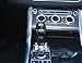 Carbon Fiber Style ABS Plastic Gear Shift Head Cover Trim For Land Rover Range Rover Sport 2014-2017