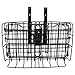 Yaesport Folding Rear Bike Basket Wire Mesh Fold-Up Detchable Front Bag Rear Hanging Bike Basket Bicycle Bag Cargo Rack for Mountain Bike Accessories Bike Frame Basket 1 Packthumb 2