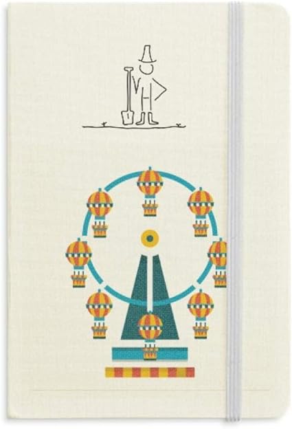 驚くほどおかしい公園の観覧車のイラスト ファーマーノートブッククラシックジャーナル ノート 文房具 オフィス用品 Amazon