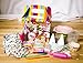 Clay and Dough, Ice Cream Carnival Modeling Clay Box Set, Ultra-Light Air Dry, With 14 pack clay & 22 pcs of Tools, complies with the ASTM D-4236 toys safety standard, for 5+ children, DIY,by Artrain