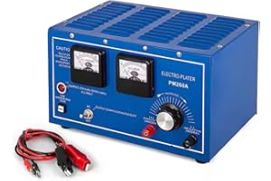 TANJIN Gold Plating Machine, 110V 30A Surface Treatments Gold Plating Kit, Jewelry Electroplating Rectifier Gold Plating Kit for Platinum Gold Silver Rhodium Plating(14K/18K/24K)