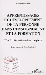 Apprentissages et développement de la personne, dans l'enseignement et la formation