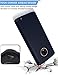 Moto Z3 Play Case, Dretal Shock-Absorption Armor Magnetic Anti-Slip Texture Protective Case Cover for Motorola Moto Z3 Play (Navy)