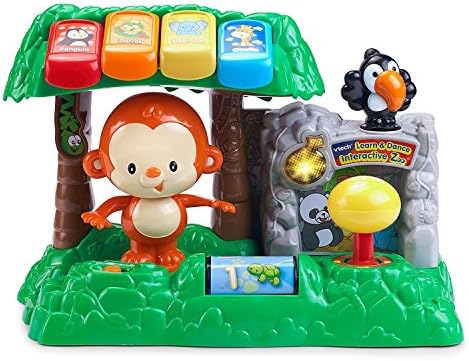 VTech Learn and Dance Music Interactive Zoo Monkey Toys