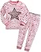 Vaenait Baby 12M-7T Kids Girls Sleepwear Pajama 2pcs Set