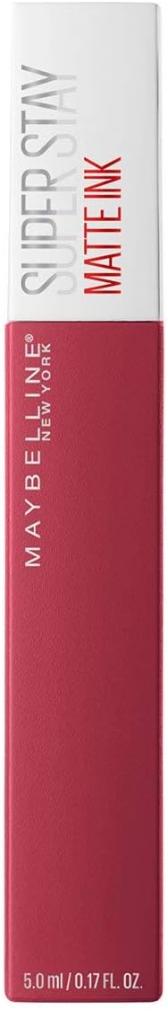 Maybelline New York Barra de Labios Mate Superstay Matte Ink Nudes, Tono 80 Ruler