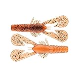 Z-Man Turbo CrawZ Bait, Green Pumpkin Orange