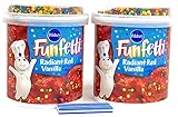 Bundle:Pillsbury Frosting with FREE candles (Radiant Red Vanilla)