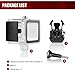 Lightwish 45M (150 Feet/50 Yard) Underwater Diving Waterproof Housing Protective Case Accessory Kit with Bracket for GoPro Hero4 Session (Black)