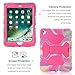 iPad Mini 4 Case, ACEGUARDER Kidsproof Shockproof Impact Risistance Heavy Duty Full Body Protective Cover Stand Case for iPad Mini 4 (Camo-Pink)