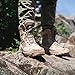 Maelstrom Men's Tactical Work Boots with Side Zipper – Lightweight Leather Military Style, Comfortable, Durable and Breathable for Outdoors