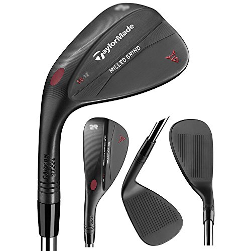 TaylorMade Milled Grind Wedge Black (Left Hand, Black Finish, High