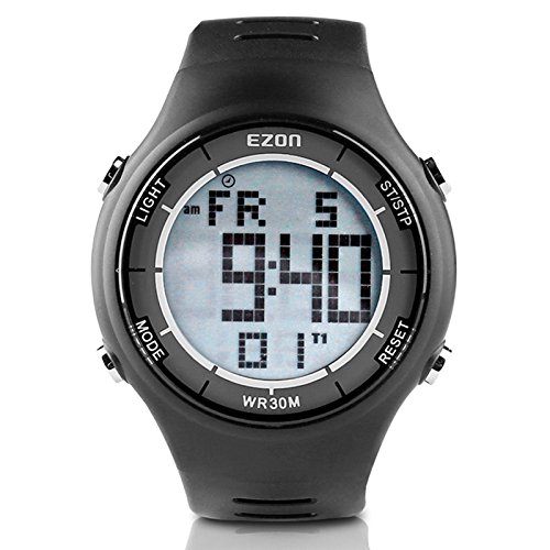 Ezon digital sport watch ultra thin outdoor running wat…