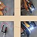 HARDK Telescoping Inspection Mirror 360 Swivel LED Lighted for Extra Viewing Dead Angle