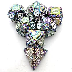 Desktop RPG Metal Polyhedron dice Group DND dice