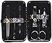 Fashioncraft 12701 Chevron Design Travel Manicure Set
