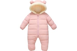 Fumdonnie Newborn Baby Snowsuit Cute Boy Clothes Toddler Girl Snow Suits Jacket For Infant