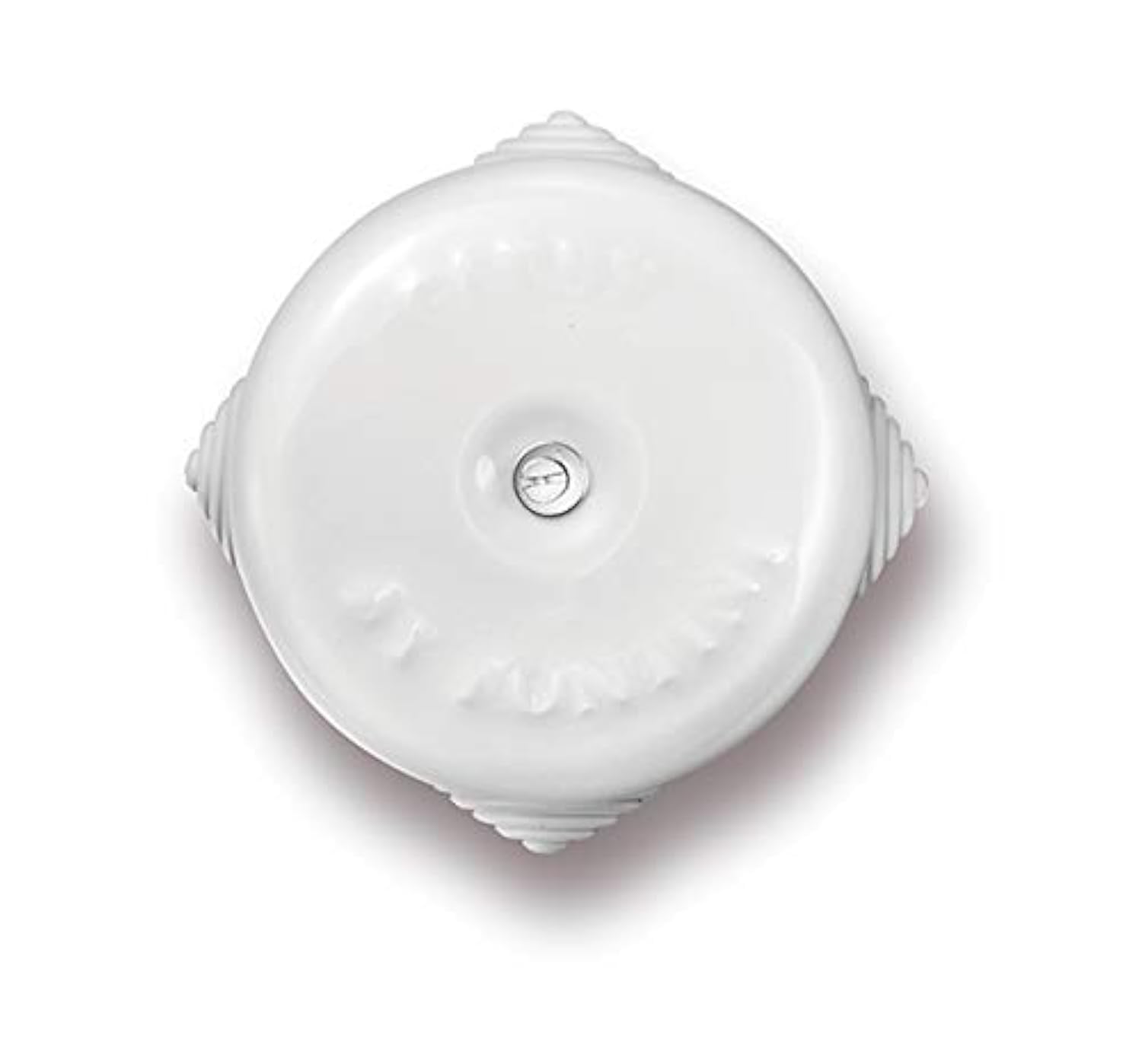 Fontini Garby White Porcelain Junction Box Diameter 72mm