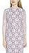 Marycrafts Women's Cocktail Party Long Sleeve Floral Lace Midi Dress