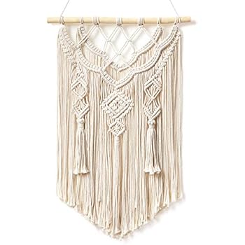 Amazon Com Mkono Macrame Wall Hanging Decor Boho Chic Bohemian