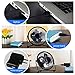 USB Fan, Binwo Quiet Mini Table Desk Personal Fan and Portable Metal Cooling Fan for Office Home School and Camping, High Compatibility, Power Saving with 360 Degree Rotation, 4 Inch ( Black )