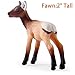 UANDME Elk Toy Figurines Set, Elk Family Figures Cake Toppers