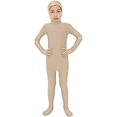 Girl's and Boy's Spandex Open Face Bodysuit Kids Stretchy 2025 Halloween Costumes Cosplay Zentai Suit Outfits
