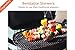 Barbecue Skewers - Extra Long Bendable Kabob Skewers Grill More Food, Travel Bag, Easy Cleaning, Stainless Steel Metal, BBQ Tool Set Accessories 23 Inches (6 Pack)