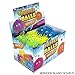Rhode Island Novelty Puffer Balls with Eyes, Assorted Colors - 1 Dozen