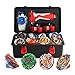 3T6B Bey Battling Top Burst Launcher Grip Set Storage Box Top Burst Gyros 4D with Launcher Burst Toys for Children