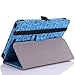 MoKo Case for Fire HD 6 - Slim Folding Cover for Amazon Kindle Fire HD 6 Inch 2014 Tablet, Cutie Charm BLUE