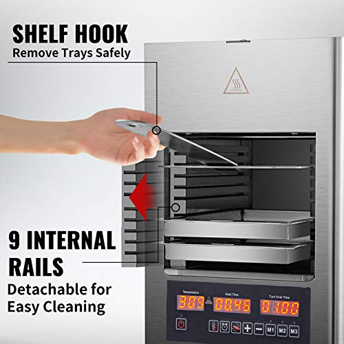 VEVOR 110V Electric Infrared Steak Grill Broiler, 1800W Infrared Steak