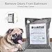Roontin Activated Charcoal Car Air Freshener, Purifier 4 Bags 200G Each，Activated Bamboo Carbon As Odor and Moisture Eliminator Absorber Remover, Reusable Nature Deodorizer for Closet, Room, Toilet