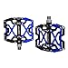 Mzyrh Mountain Bike Pedals, Ultra Strong Colorful CNC Machined 9/16
